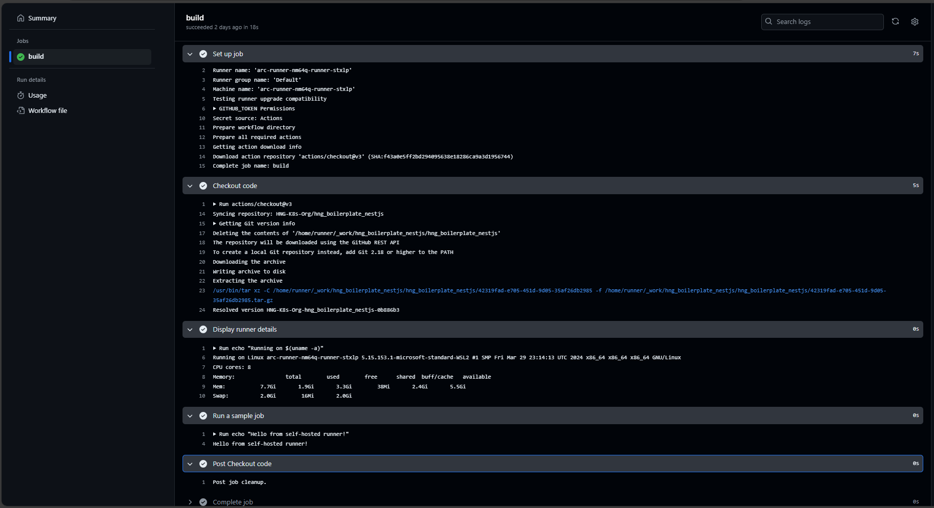 Kubernetes Task Automation